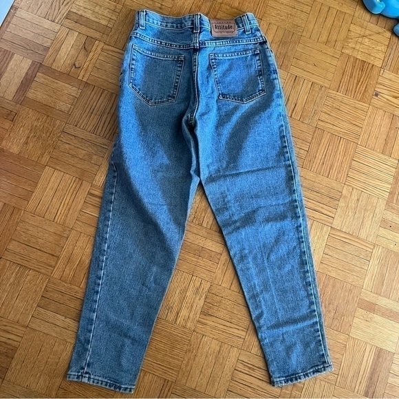VINTAGE AUTHENTIC Attitude Mom Jeans Size 6 - Picture 2 of 11